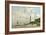 Lighthouse at Honfleur, 1864-66-Eug?ne Boudin-Framed Giclee Print