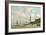 Lighthouse at Honfleur, 1864-66-Eug?ne Boudin-Framed Giclee Print