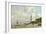 Lighthouse at Honfleur, 1864-66-Eug?ne Boudin-Framed Giclee Print