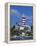 Lighthouse at Hope Town on the Island of Abaco, the Bahamas-William Gray-Framed Premier Image Canvas