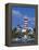 Lighthouse at Hope Town on the Island of Abaco, the Bahamas-William Gray-Framed Premier Image Canvas