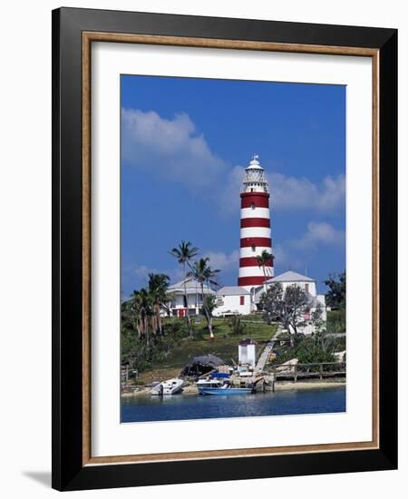 Lighthouse at Hope Town on the Island of Abaco, the Bahamas-William Gray-Framed Photographic Print