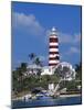 Lighthouse at Hope Town on the Island of Abaco, the Bahamas-William Gray-Mounted Photographic Print
