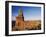 Lighthouse at Sunset, Palo Duro Canyon State Park, Canyon, Panhandle, Texas, USA-Rolf Nussbaumer-Framed Photographic Print