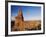 Lighthouse at Sunset, Palo Duro Canyon State Park, Canyon, Panhandle, Texas, USA-Rolf Nussbaumer-Framed Photographic Print