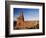 Lighthouse at Sunset, Palo Duro Canyon State Park, Canyon, Panhandle, Texas, USA-Rolf Nussbaumer-Framed Photographic Print