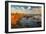 Lighthouse at Sunset, Pigeon Point, California Coast-lucky-photographer-Framed Photographic Print