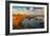 Lighthouse at Sunset, Pigeon Point, California Coast-lucky-photographer-Framed Photographic Print