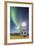 Lighthouse at the Cape Gardar, Aurora Borealis, Vik, South Iceland, Iceland-Rainer Mirau-Framed Photographic Print