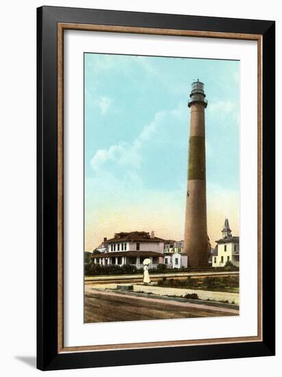 Lighthouse, Atlantic City, New Jersey-null-Framed Art Print