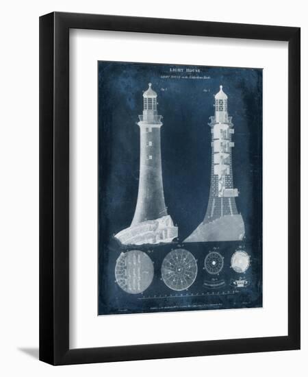 Lighthouse Blueprint-Vision Studio-Framed Premium Giclee Print