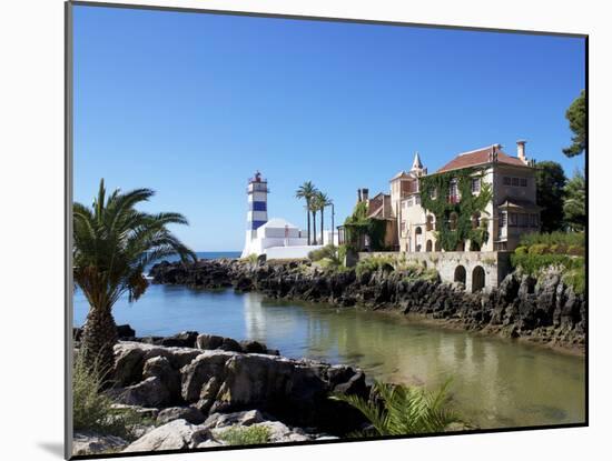 Lighthouse, Cascais, Portugal, Europe-Jeremy Lightfoot-Mounted Photographic Print