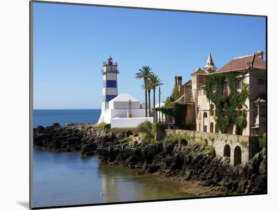 Lighthouse, Cascais, Portugal, Europe-Jeremy Lightfoot-Mounted Photographic Print