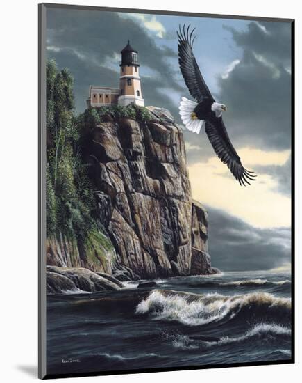 Lighthouse Cliff-Kevin Daniel-Mounted Art Print