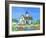 Lighthouse Cottage-Geraldine Aikman-Framed Giclee Print