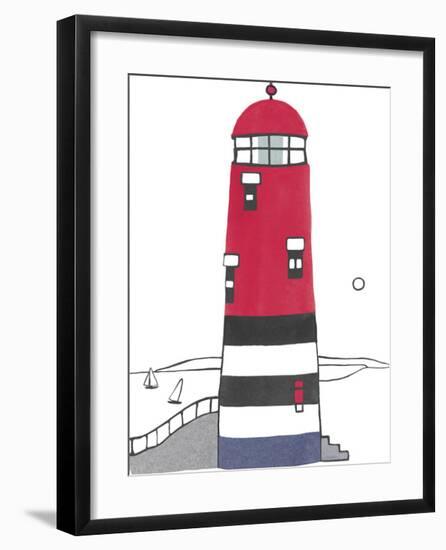 Lighthouse - Delmare-Sandra Jacobs-Framed Giclee Print