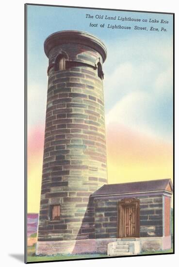 Lighthouse, Erie, Pennsylvania-null-Mounted Art Print