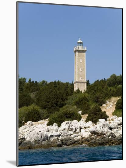 Lighthouse, Fiskardo, Kefalonia (Cephalonia), Ionian Islands, Greek Islands, Greece-R H Productions-Mounted Photographic Print