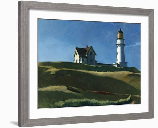 Lighthouse Hill, 1927-Edward Hopper-Framed Giclee Print