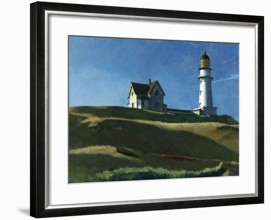 Lighthouse Hill, 1927-Edward Hopper-Framed Giclee Print