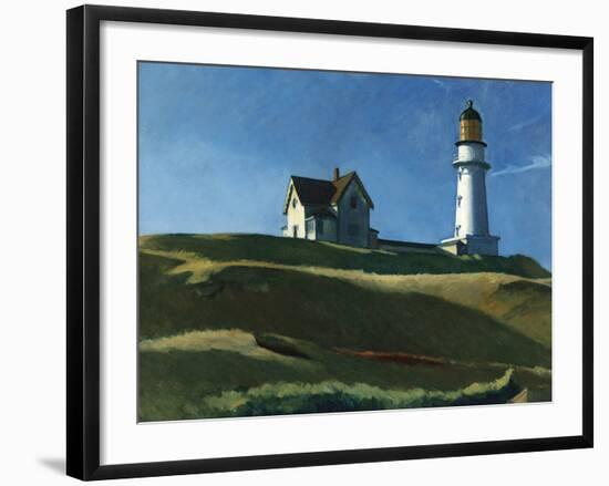 Lighthouse Hill, 1927-Edward Hopper-Framed Giclee Print