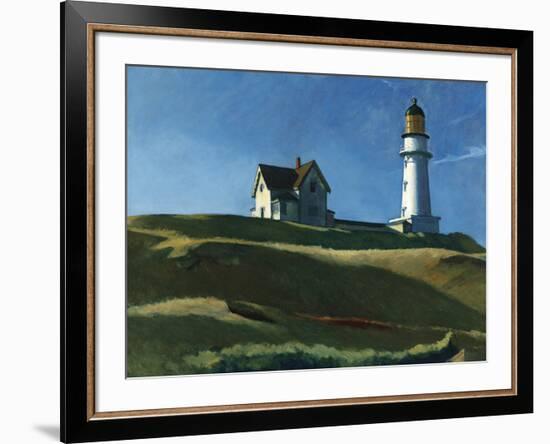 Lighthouse Hill, 1927-Edward Hopper-Framed Giclee Print