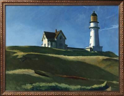Lighthouse Hill 1927 Stretched Canvas