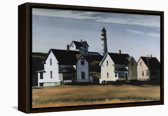 Lighthouse Hill, Cape Elizabeth, Maine-Edward Hopper-Framed Premier Image Canvas