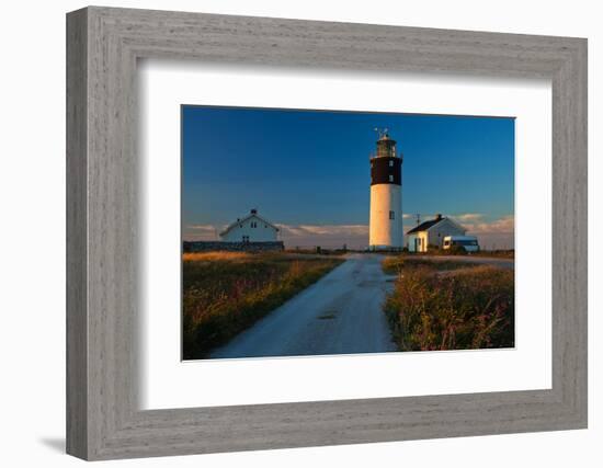 Lighthouse Hoburgen at the South Point of the Gotland Island, Sweden-Thomas Ebelt-Framed Photographic Print