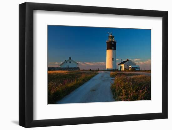 Lighthouse Hoburgen at the South Point of the Gotland Island, Sweden-Thomas Ebelt-Framed Photographic Print