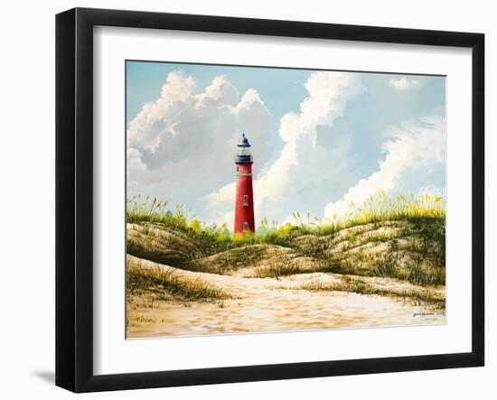 Lighthouse I-Bruce Nawrocke-Framed Art Print