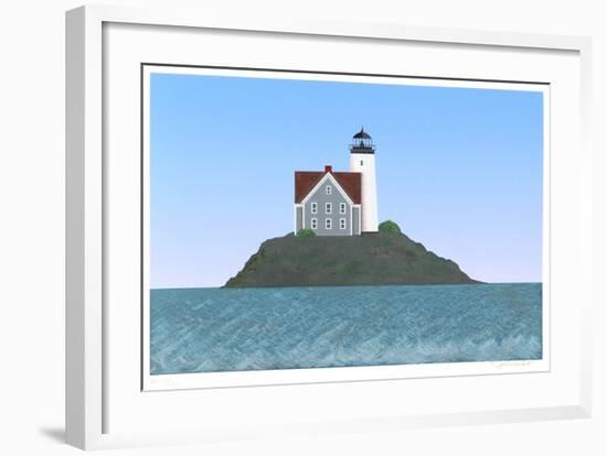 Lighthouse II-Theodore Jeremenko-Framed Serigraph