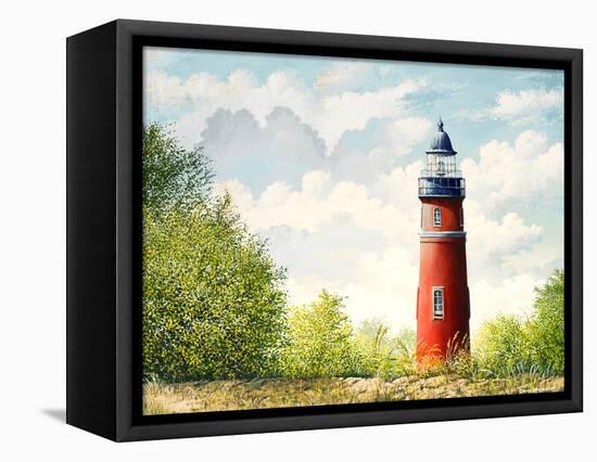 Lighthouse II-Bruce Nawrocke-Framed Premier Image Canvas