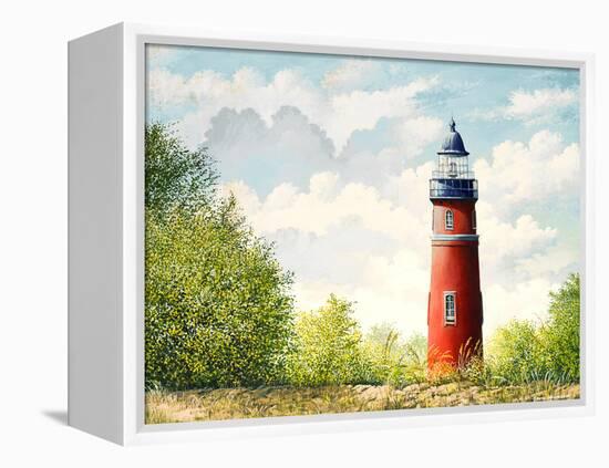 Lighthouse II-Bruce Nawrocke-Framed Premier Image Canvas