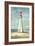 Lighthouse III-Danhui Nai-Framed Art Print