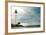 Lighthouse in a Cloudy Day with a Storm Approaching-Santiago Cornejo-Framed Photographic Print