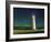 Lighthouse In Iceland With The Northern Lights Swrapping Around-Joe Azure-Framed Photographic Print