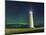 Lighthouse In Iceland With The Northern Lights Swrapping Around-Joe Azure-Mounted Photographic Print