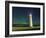 Lighthouse In Iceland With The Northern Lights Swrapping Around-Joe Azure-Framed Photographic Print