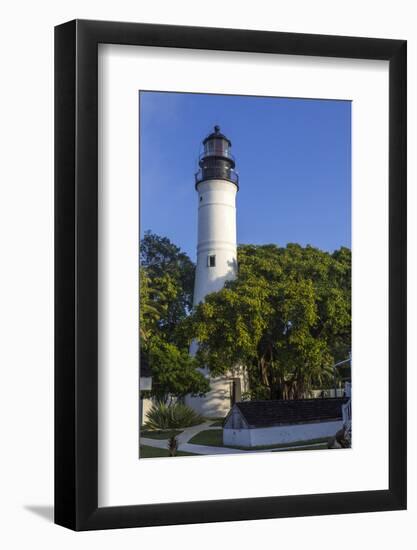 Lighthouse in Key West Florida, USA-Chuck Haney-Framed Photographic Print