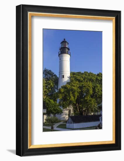 Lighthouse in Key West Florida, USA-Chuck Haney-Framed Photographic Print