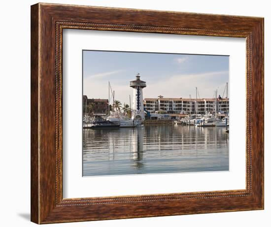 Lighthouse in Marina Vallarta, Puerto Vallarta, Mexico-Michael DeFreitas-Framed Photographic Print