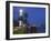 Lighthouse in the Fort at Dusk, Galle, Southern Province, Sri Lanka-Ian Trower-Framed Photographic Print