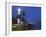 Lighthouse in the Fort at Dusk, Galle, Southern Province, Sri Lanka-Ian Trower-Framed Photographic Print