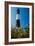 Lighthouse in the Marsh, Fire Island, New York-George Oze-Framed Photographic Print