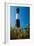 Lighthouse in the Marsh, Fire Island, New York-George Oze-Framed Photographic Print