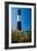 Lighthouse in the Marsh, Fire Island, New York-George Oze-Framed Photographic Print