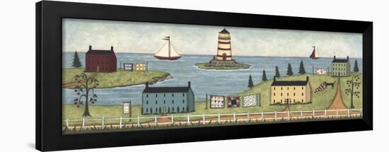 Lighthouse Island-Robin Betterley-Framed Giclee Print