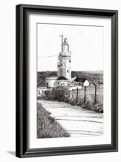 Lighthouse, Isle of Wight, 2010-Vincent Alexander Booth-Framed Giclee Print