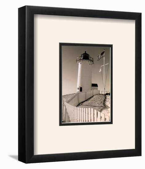 Lighthouse Isle-Marcia Joy Duggan-Framed Art Print